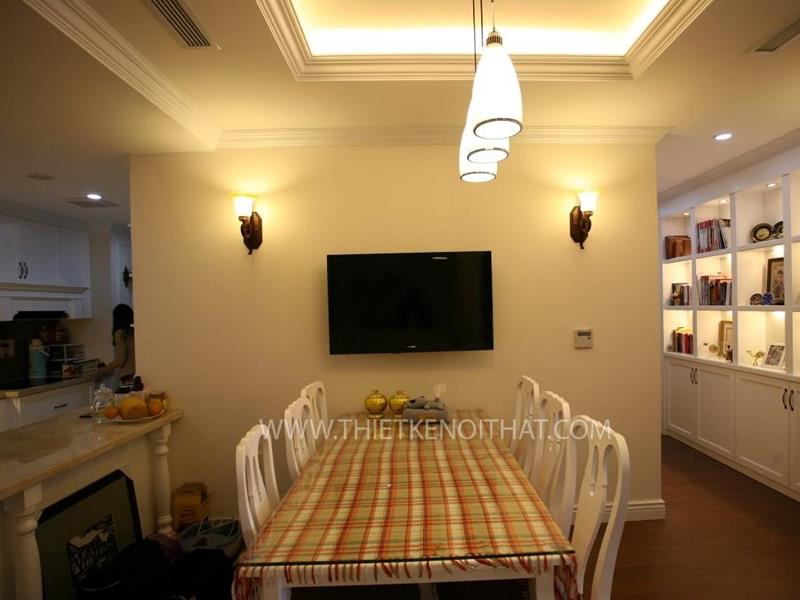  Thi công nội thất chung cư phong cách tân cổ điển tại Mandarin Garden